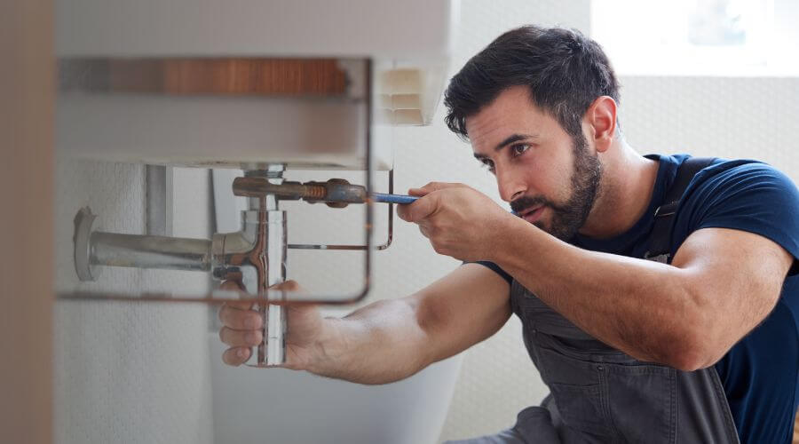 Sink faucet installation in Milford, IN